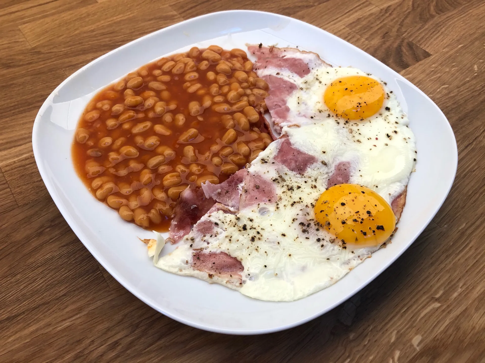 Ham and eggs