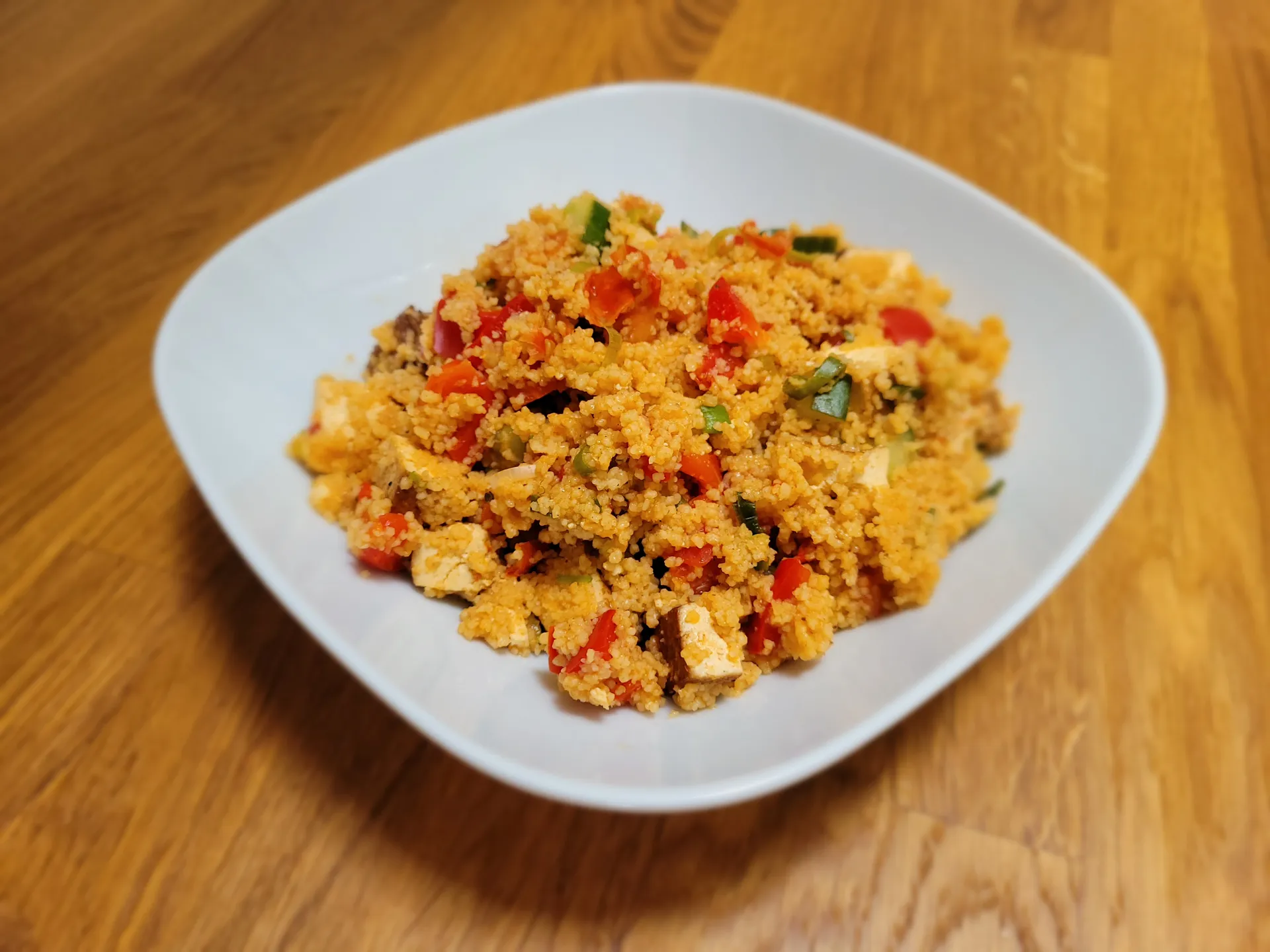 Kuskus s tofu