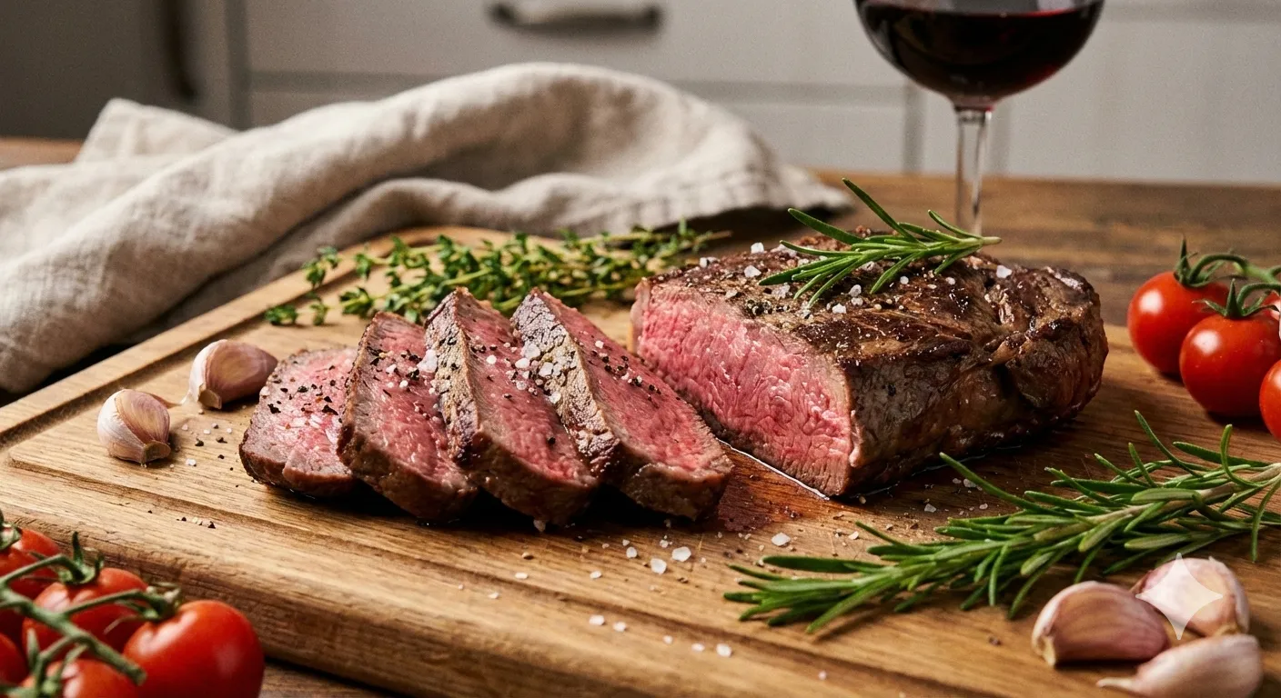 Hovězí steak sous-vide